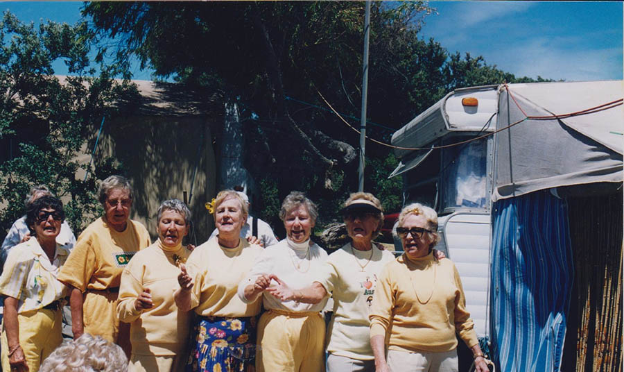 Golden Girls JudyB,Glad, Helen B, Bev S. Jean Henderson, Esther Barbara Rankin