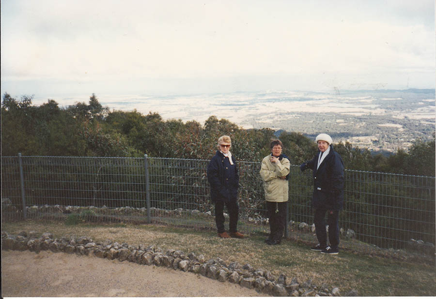 Ester, Glad Judy Mt. Macedon July 1994
